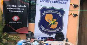 La Nación / Areguá: allanan vivienda donde se reunían jóvenes para adquirir y consumir drogas