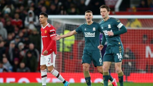 Noche de frustración de Cristiano Ronaldo y el Manchester United