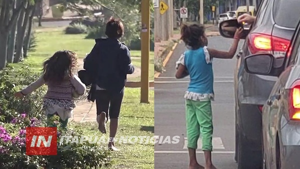 VUELVEN DE A POCO NIÑOS INDÍGENAS A MENDIGAR EN LAS CALLES - Itapúa Noticias