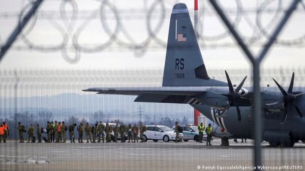 Tropas de refuerzo estadounidenses llegan a Polonia