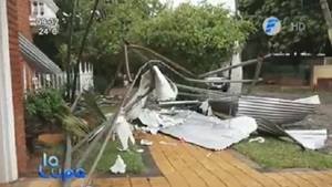 Temporal ocasiona cuantiosos daños en Asunción y Central