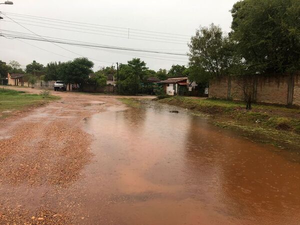 Importante lluvia en Concepción - Nacionales - ABC Color