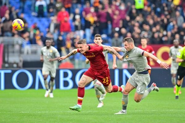 Genoa rescata un empate ante la Roma de Mourinho
