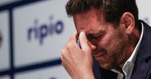 Juan Martín Del Potro ensaya su adiós a las canchas