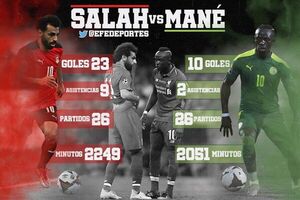 Salah vs. Mané, por el trono de África - Fútbol - ABC Color