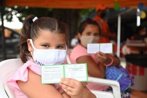 Covid: riesgo de internación y muerte de niños no vacunados contra el virus - Nacionales - ABC Color