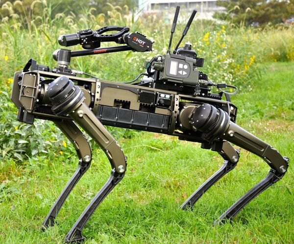 Un perro robot como guardián en la frontera entre Estados Unidos y México - Tecnología - ABC Color