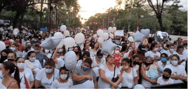 Multitudinario pedido de justicia y seguridad en la marcha convocada por la familia de Vita Aranda