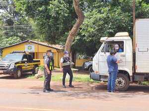 Ministerio de Trabajo verificó situación laboral de conductores de camiones de cargas - .::Agencia IP::.