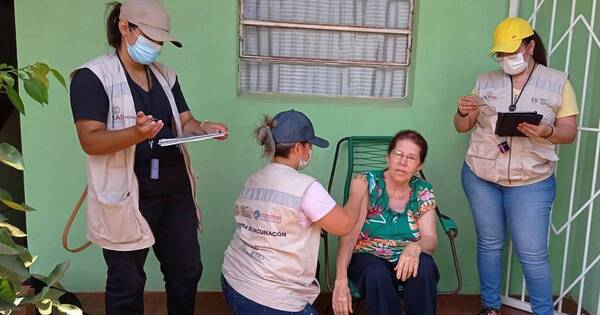 La Nación / Más de 170.000 personas recibieron dosis anti-COVID en vacunación casa por casa