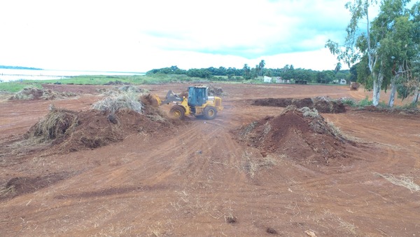 Avanzan las tareas para la futura costanera de Hernandarias - La Clave