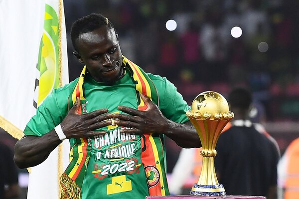 Mané vence a Salah y Senegal gana por primera vez la Copa de África