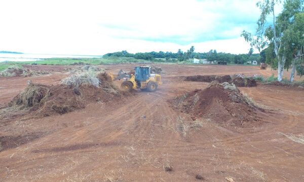 Avanzan las tareas para la futura costanera de Hernandarias