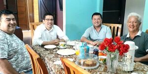ENCUENTRO DE LÍDERES DE NFC CON  LANDY TORRES PARA ANALIZAR APOYO