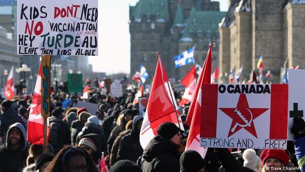 Ottawa decretó estado de emergencia por el auge de las protestas contra las medidas sanitarias - .::Agencia IP::.