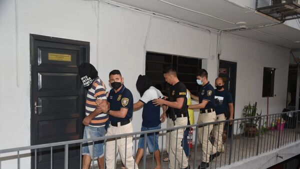Tres detenidos por atentado en Ja'umina fueron trasladados hasta Asunción