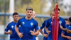 José Florentín, optimista de cara a su debut oficial en Vélez Sarsfield