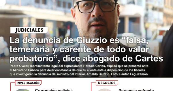 La Nación / LNPM: las noticias más relevantes de la siesta del 7 de febrero