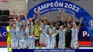 Futbol 5: Argentina se consagró campeón de la Copa América