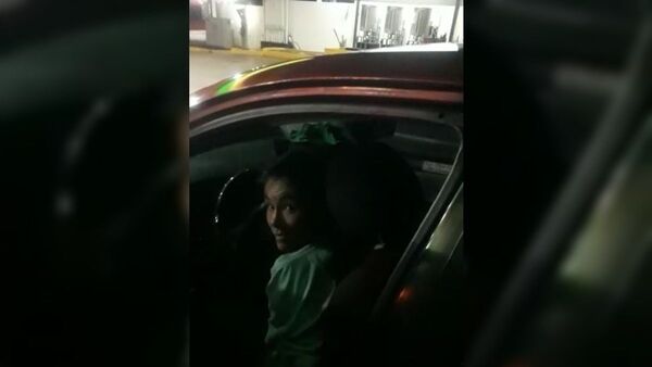 Pilló a mujer que entró a un auto a robar mientras un hombre dormía y le grabó