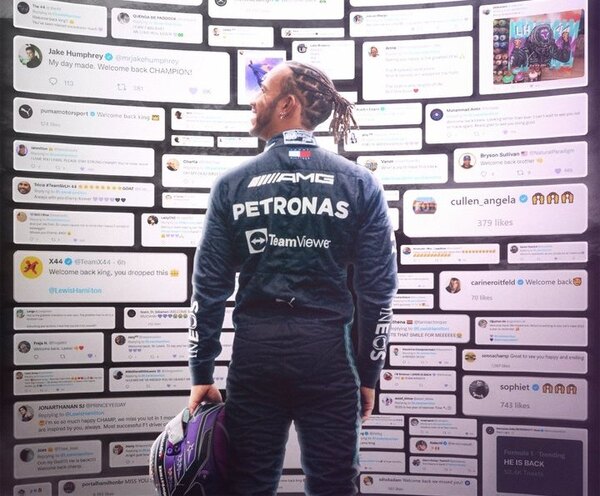 Fin de todas las dudas: Lewis Hamilton correrá en 2022