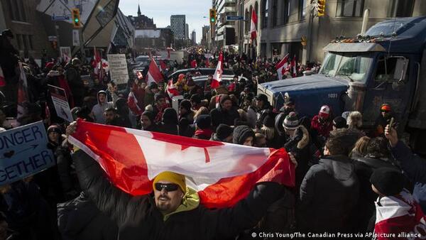 Ante protesta contra medidas sanitarias decretan estado de emergencia en Ottawa - ADN Digital