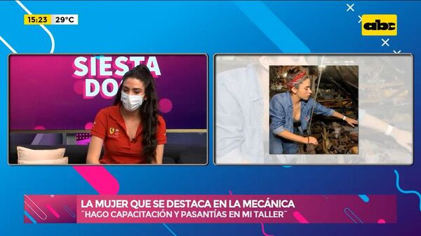 Diana Ramírez, la mujer que se destaca en la mecánica - Ensiestados - ABC Color