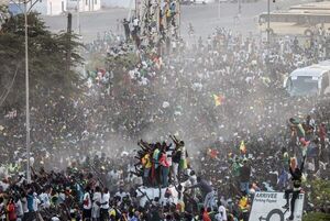 Miles de personas reciben en Dakar a la selección de Senegal - Fútbol Internacional - ABC Color