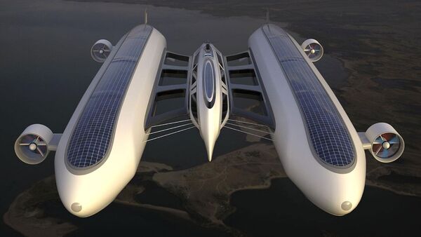 Conoce el 'Air Yacht' la nave diseñada para volar y navegar
