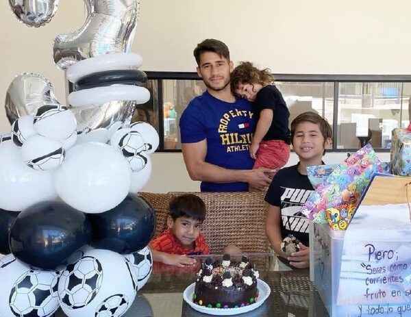 Cumple de “Pierunchi”: Eres luz en medio de nosotros, tus hermanos, mamá y papá te aman mucho”