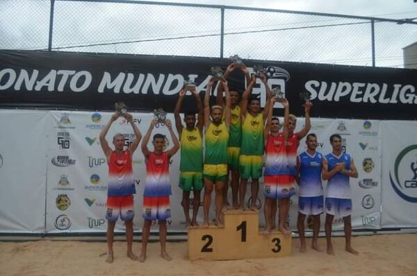 Paraguay tercero en Mundial de Futvolei