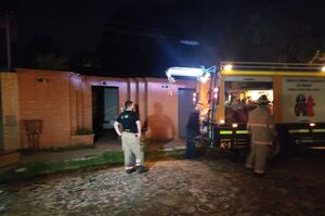 Hicieron un asado y se les incendió un depósito - Nacionales - ABC Color