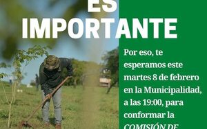 Conformarán comisión de Medio Ambiente en Mallorquín