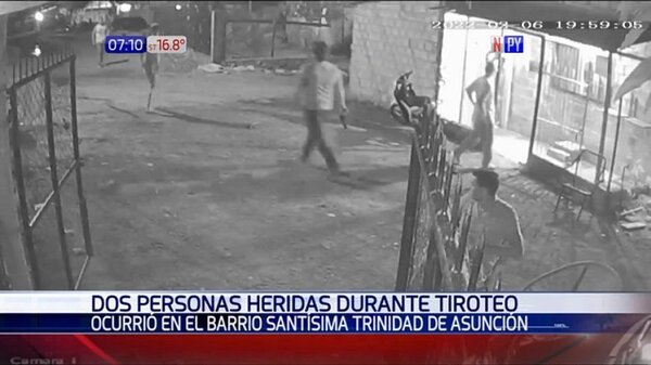 Ronda de tragos termina a tiros y dos personas heridas | Noticias Paraguay
