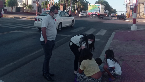 Coronel Oviedo: Rescatan a niño en situación de calle - Noticiero Paraguay