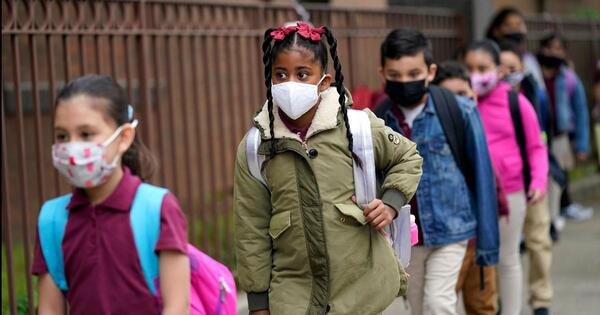 EE.UU: Nueva Jersey ya no exigirá uso de tapabocas en escuelas