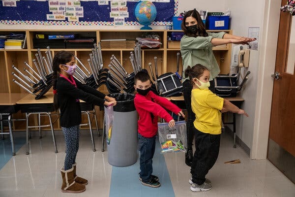 Sin tapabocas en las escuelas: Nueva Jersey deja sin efecto obligatoriedad
