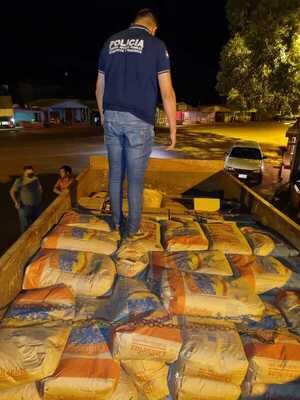 Aceites, harina, cervezas y combustibles fueron incautados