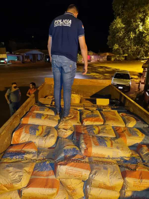 Aceites, harina, cervezas y combustibles fueron incautados