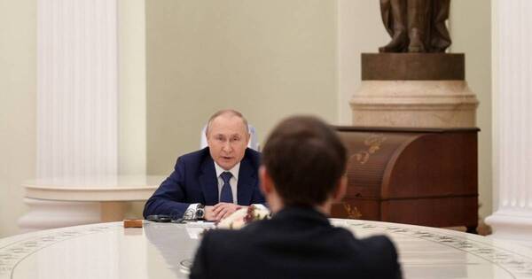 La Nación / Putin prometió que no habrá “escalada” en Ucrania, dijo Macron
