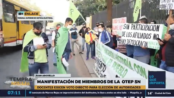 Denuncian irregularidades en proceso de elección en gremio de docentes - ADN Digital