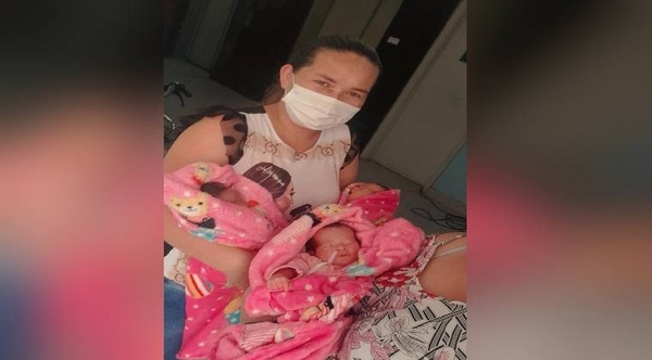 Diario HOY | Trillizas reciben el alta médica en el IPS Central y gozan de buena salud