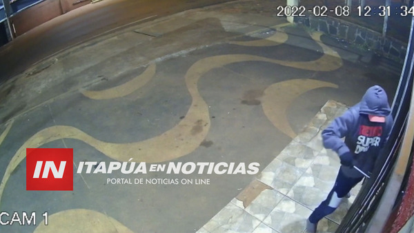 CON UN DESTORNILLADOR FORZARON ACCESO DE CASA DE APUESTAS PARA INGRESAR A ROBAR - Itapúa Noticias