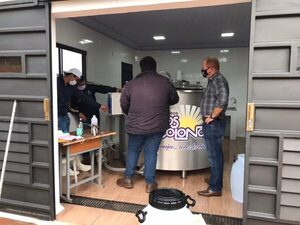 Cambyretá: Fortalecen producción lechera con apoyo de la comuna y Cooperativa Colonias Unidas