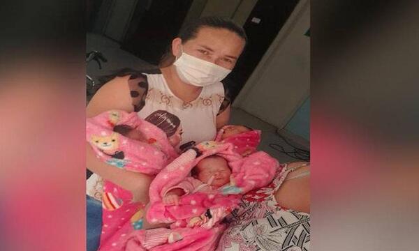 Trillizas gozan de buena salud y reciben alta médica en IPS central – Prensa 5