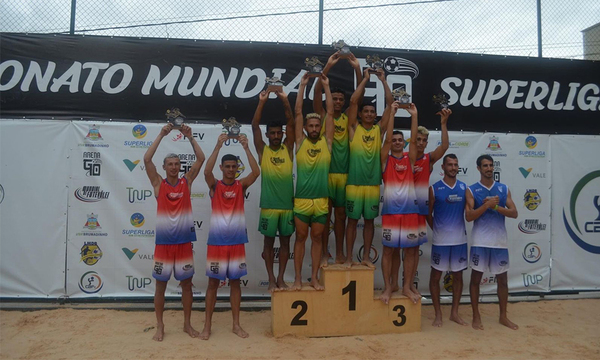 Paraguay quedó en el tercer lugar en Mundial de Futvolei - OviedoPress