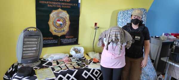 Antidrogas intervienen vivienda en Salto del Guairá - ADN Digital