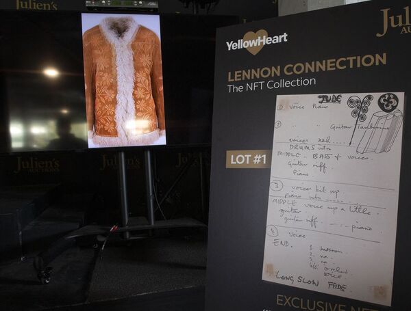 NFT de los Beatles recauda 158.000 dólares