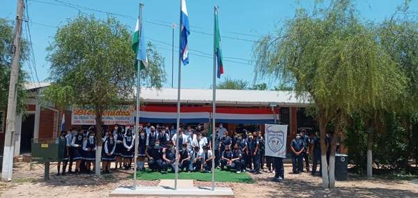 Inicio de clases: Jóvenes del Chaco optan por un bachillerato técnico