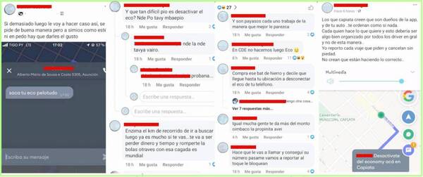 Crónica / La guerra de los choferes: así se juegan “sucio” entre ellos